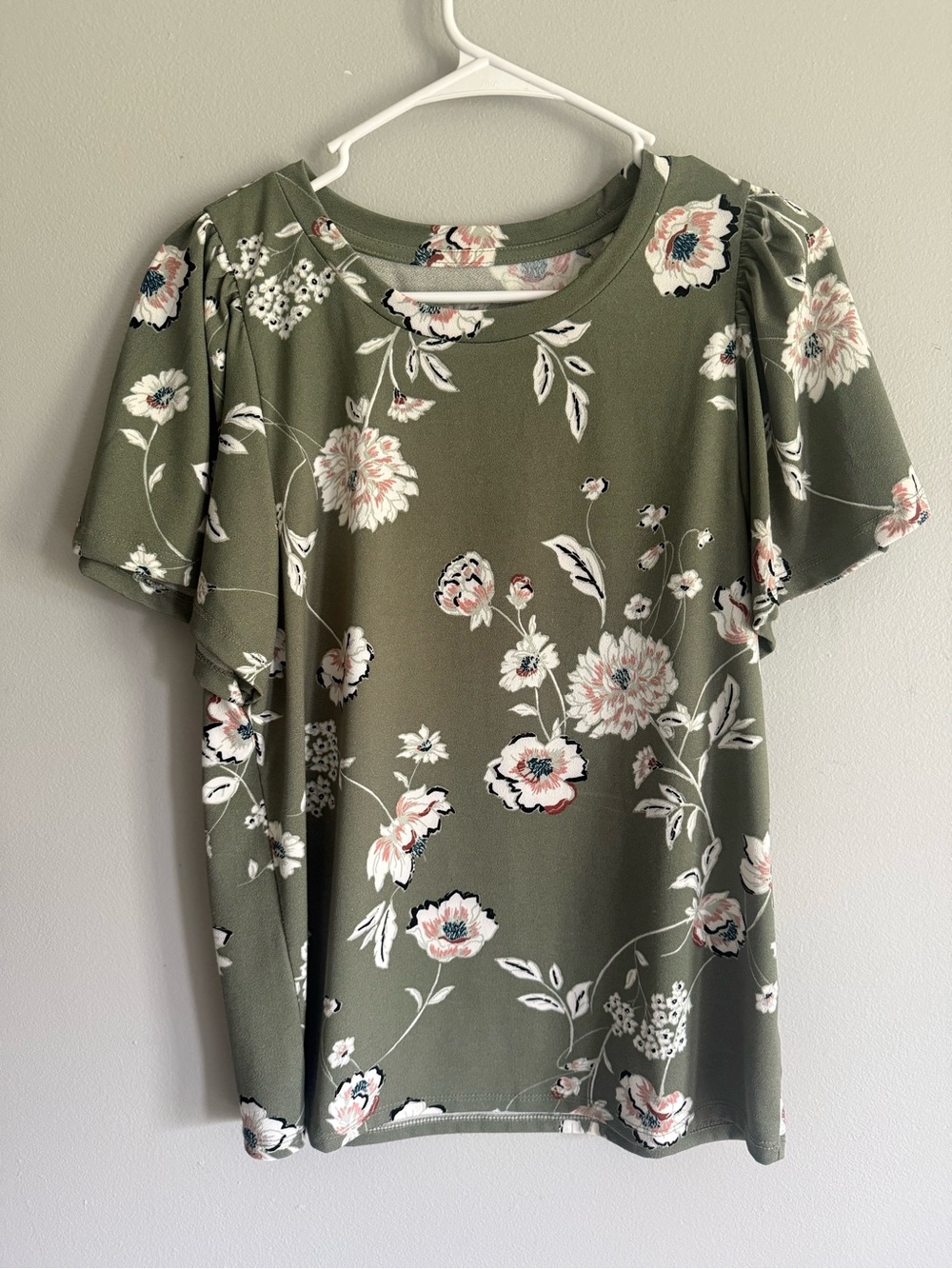 Maurice’s 24/7 short sleeve blouse top